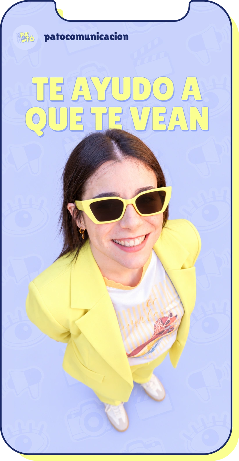 Story de Instagram de PA'TÓ: «Te ayudo a que te vean»